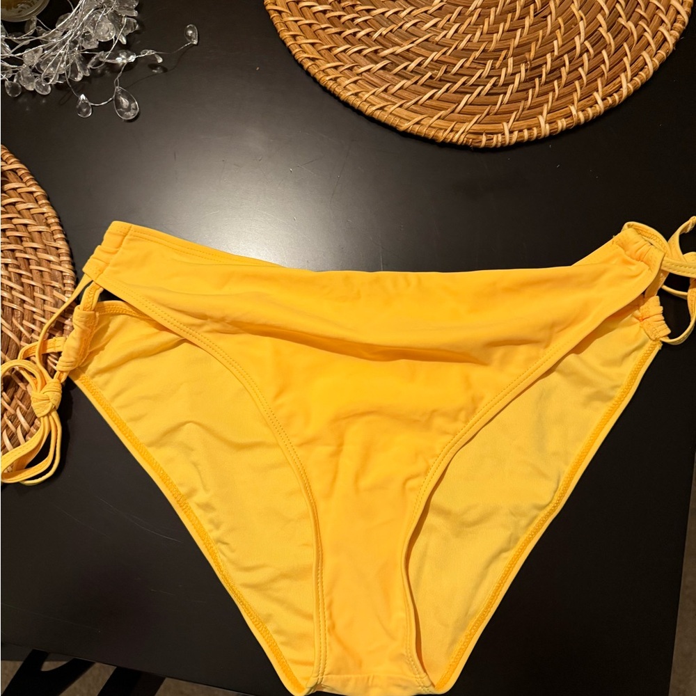 Yellow Women's Swim Bottom